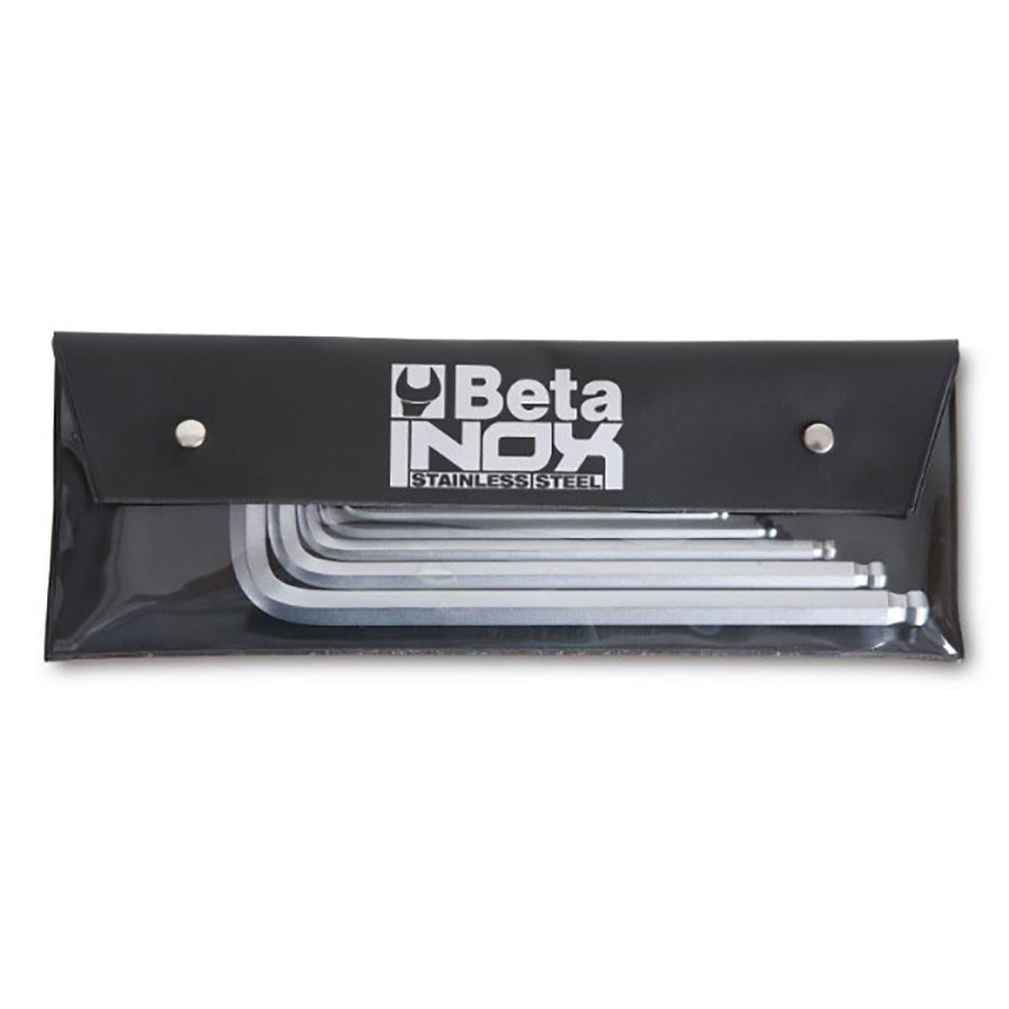 Beta 96BPINOX/B9 İnox Allen Anahtar Takımı 2-10 mm / 9'lu