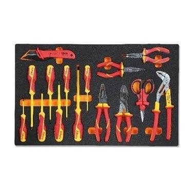 Beta İzoleli Tornavida Pense Seti M161