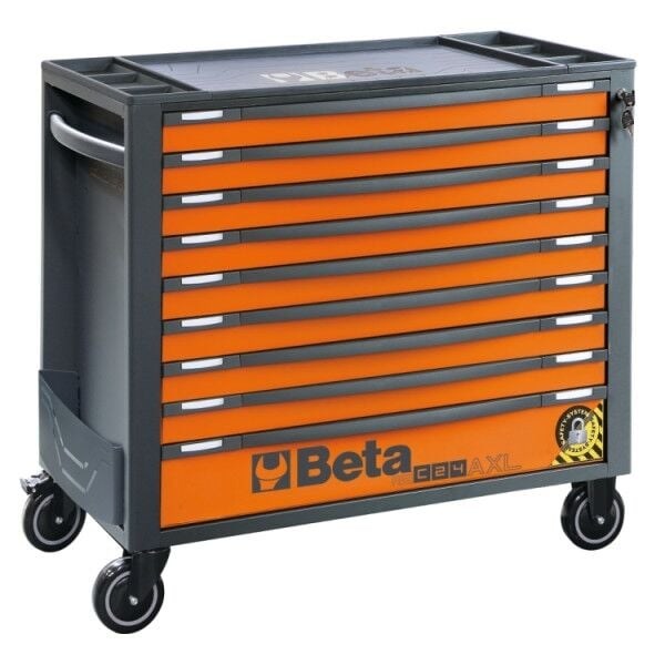 Beta Tools RSC24AXL/9-O 9 Çekmeceli Takım Arabası Boş