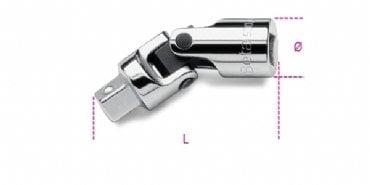 Beta,900/25 Kardan Mafsal 1/4''