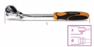 Beta,920/56a 1/2'' Mafsallı Cırcır Kolu