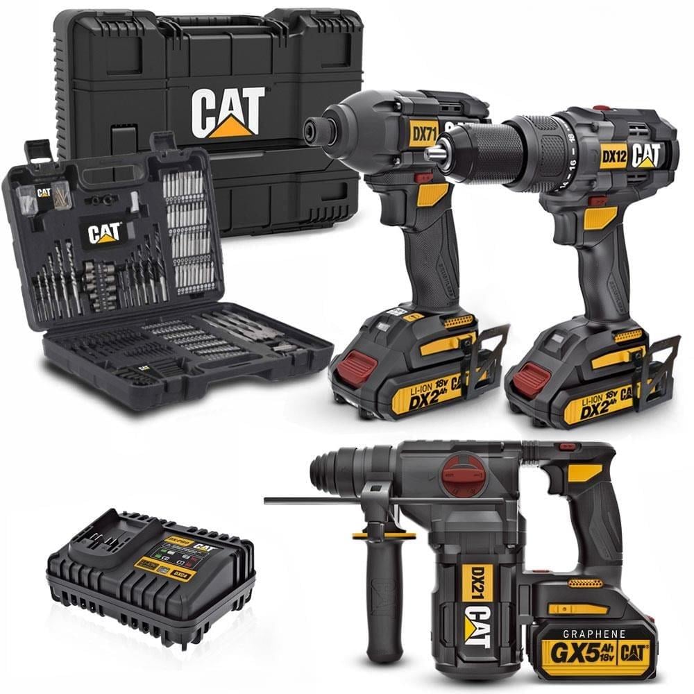 CAT DXKS6 DX12SET + DX31B + DX71B + GXB5 Pro Akülü Kombo Set