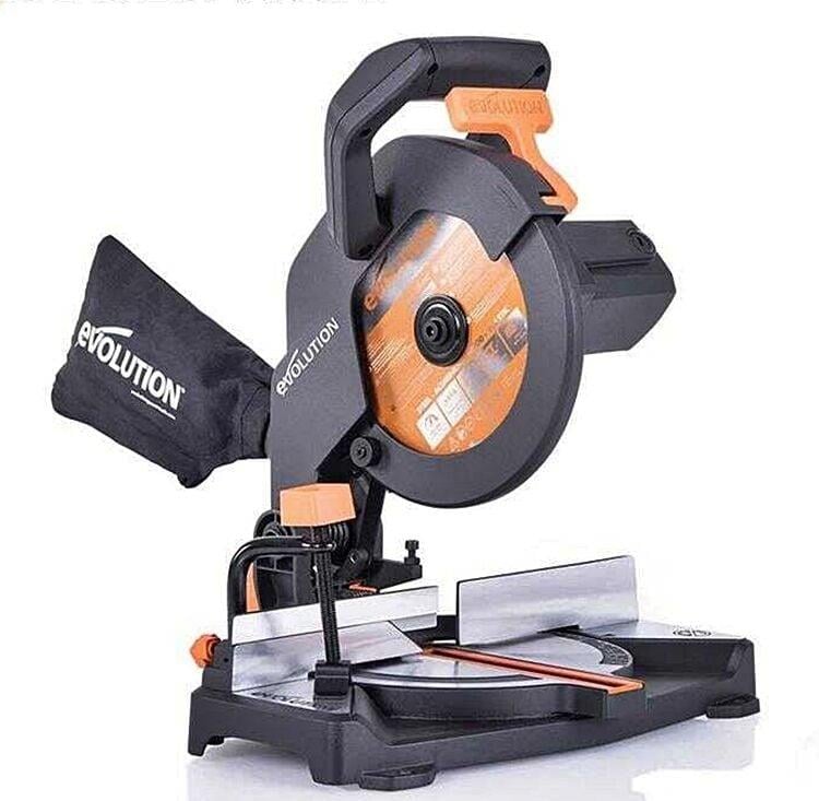 Evolution R210CMS Bileşik Gönye Kesme Makinesi 210 mm | 1200 W, 2750 Dev/Dak Profesyonel