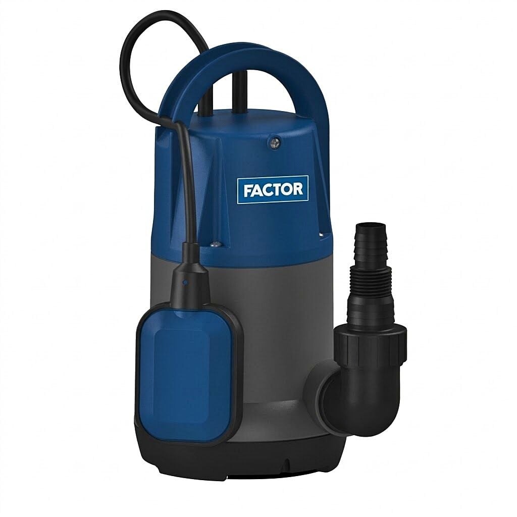 Factor CS550P-N 550W Plastik Gövdeli Temiz Su Drenaj Pompası