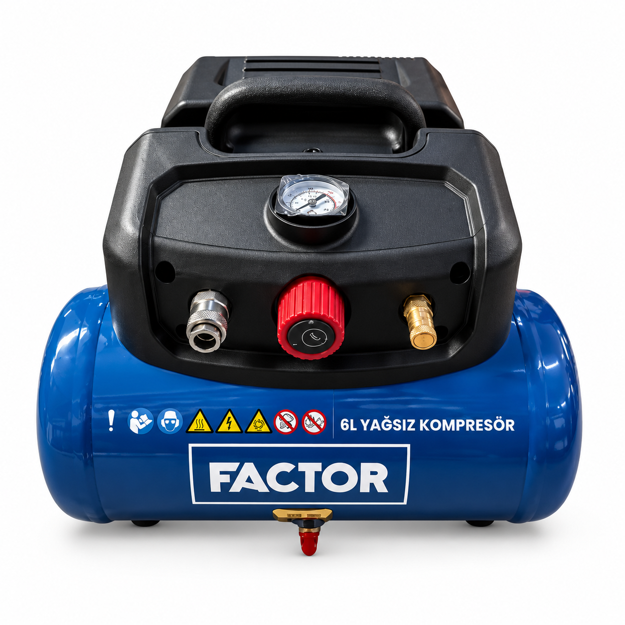 Factor FACFACTOR6  6 Litre Hava Kompresörü 8 Bar