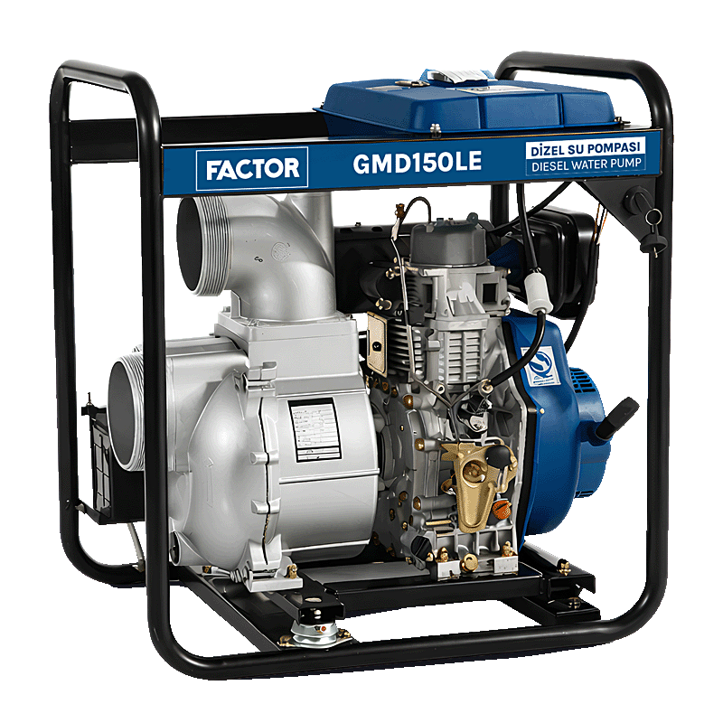 Factor FCGMD150LE Dizel Su Pompası Marşlı 150 mm (6 '') Motopomp