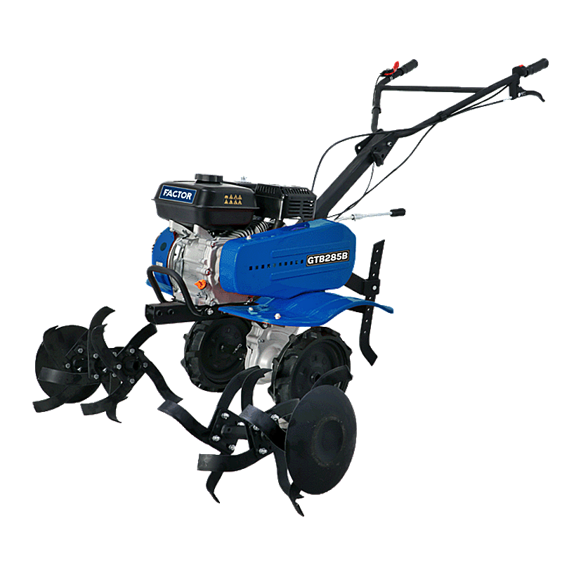 Factor FCGTB285 7 HP Benzinli Motokültör Çapa Makinesi | Kayışlı 2 İleri 1 Geri Profesyonel Toprak İşleme