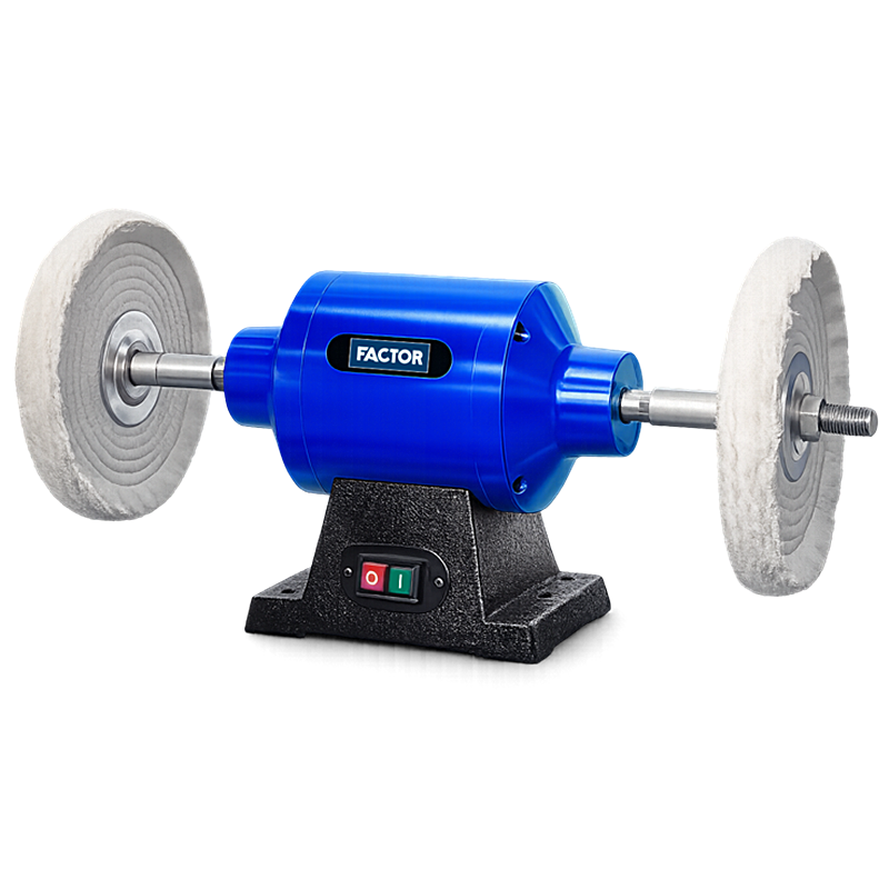 Factor FCOBP250 250 mm Parlatma Makinası | 750W Profesyonel Polisaj ve Metal Yüzey Parlatma Makinesi
