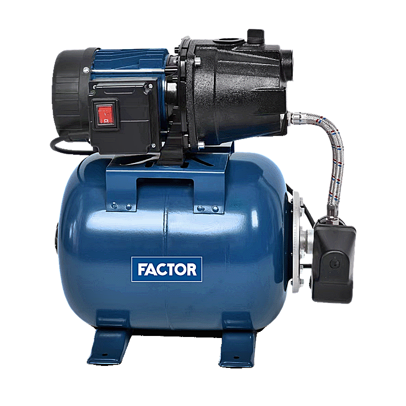 Factor GPH800 800W Otomatik Hidrofor Su Pompası - Ev ve Bahçe İçin Basınçlı Su Motoru