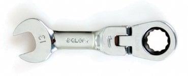 Glory Kısa Mafsallı Cırcır Anahtar 10mm