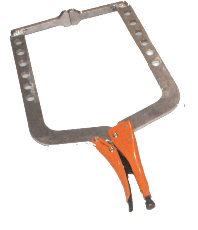 Grip-On 144-20 Alüminyum Alaşımlı C Tipi Pense 285 mm