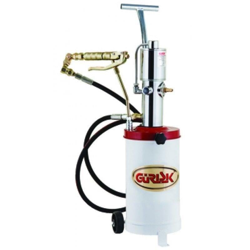 Gürışık 110A-2/5T Havalı Gres Pompası 5 kg. Tabancalı Tekerlekli
