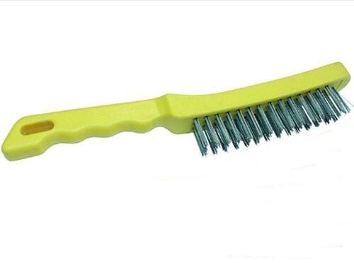 Hawk 3 Sıra Çelik Telli Plastik Saplı El Tipi Fırça Ø 0.35 mm