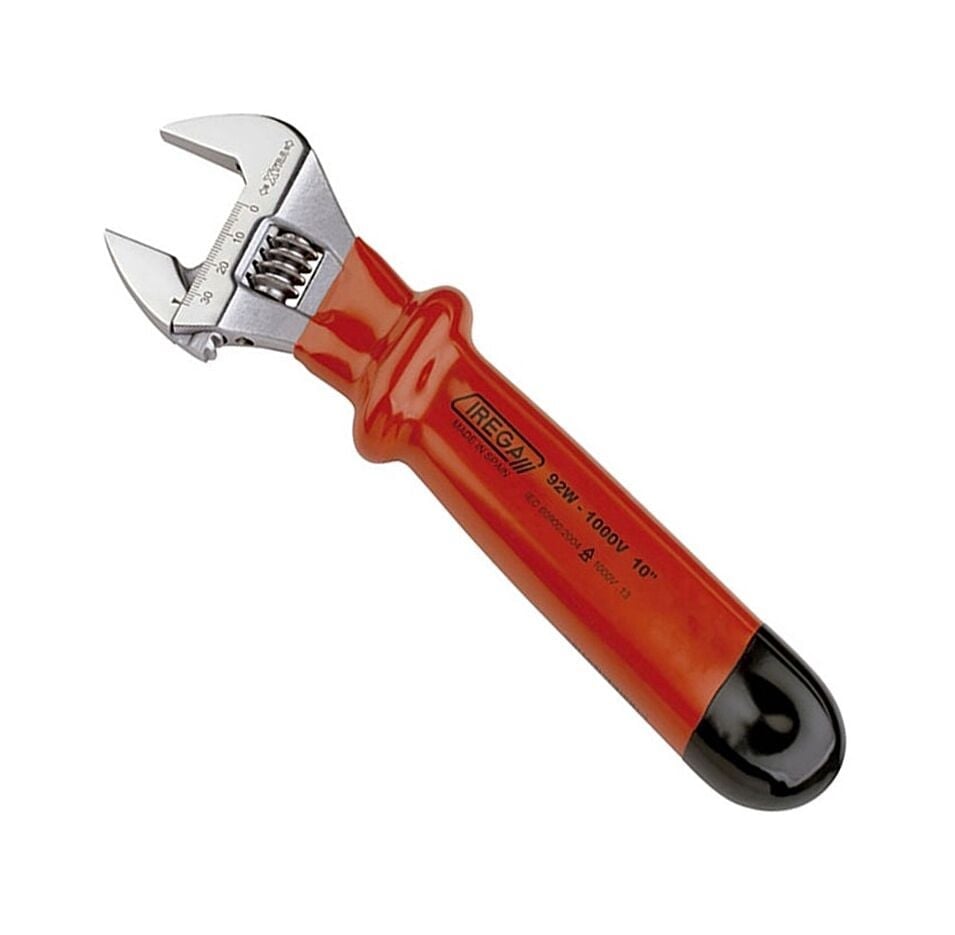 IREGA 1000V İzoleli Ayarlanabilir Kurbağacık Anahtar 10'' - 259mm