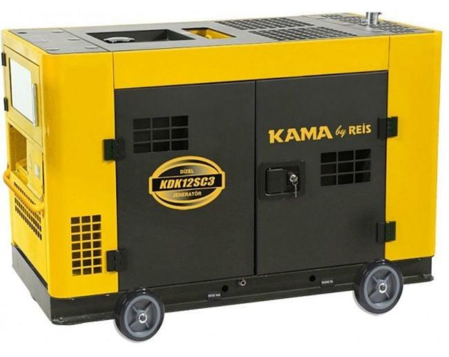 Kama By Reis KDK12SC3 Su Soğutmalı Dizel Jeneratör 12kVA Trifaze