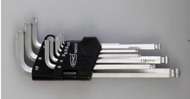 KNC Hetok Uzun Allen Takımı 9 parça 1,5-10mm
