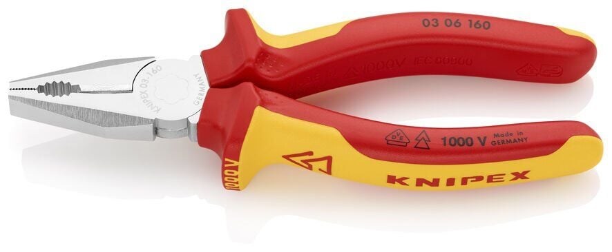Knipex 0306160 VDE Kombine Pense 160 mm(Kopya)