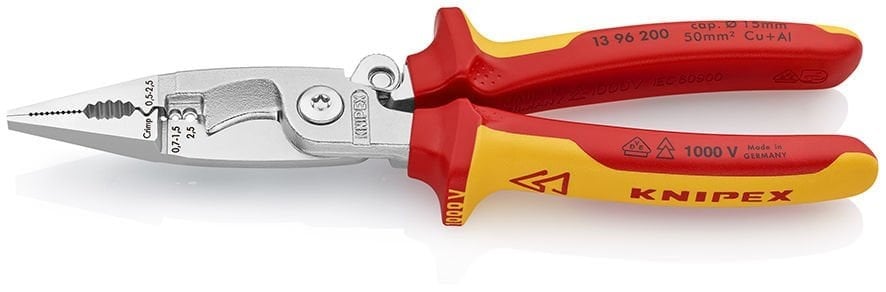 Knipex 1396200 VDE Kombine Elektrikçi Pensesi