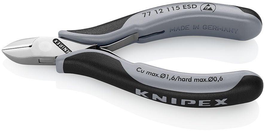 Knipex 77 12 115 ESD Elektronikçi Yan Keski 115 mm Profesyonel