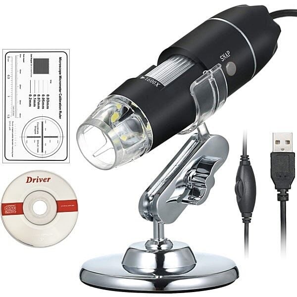 LYK USB1600X Bilgisayar Bağlantılı Dijital Mikroskop – 1600X Büyütme