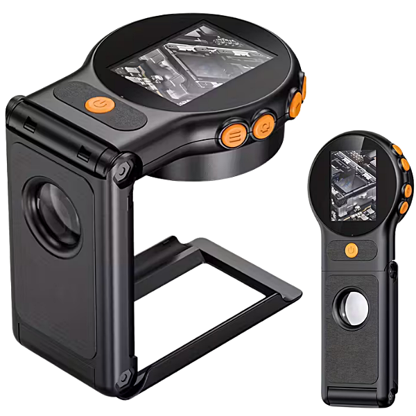 MG379 Dijital Ekranlı Katlanabilir Mikroskop 500X - PC Bağlantılı Fotoğraf & Video Kayıt Özellikli