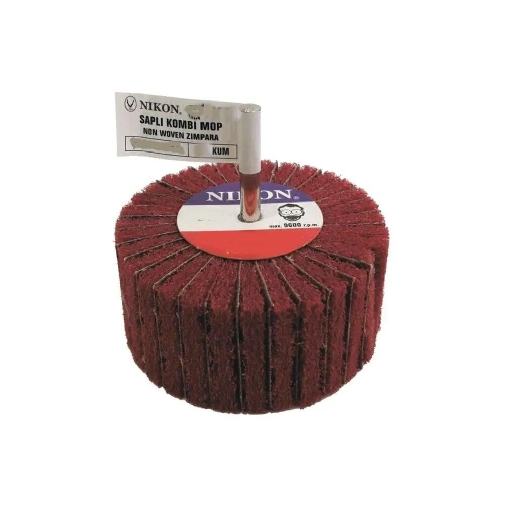 Nikon Saplı Mop Zımpara 240 Kum 50x20x6mm 10 adet