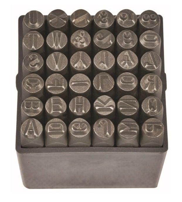 Partner Çelik Harf ve Rakam 10mm 36' lı