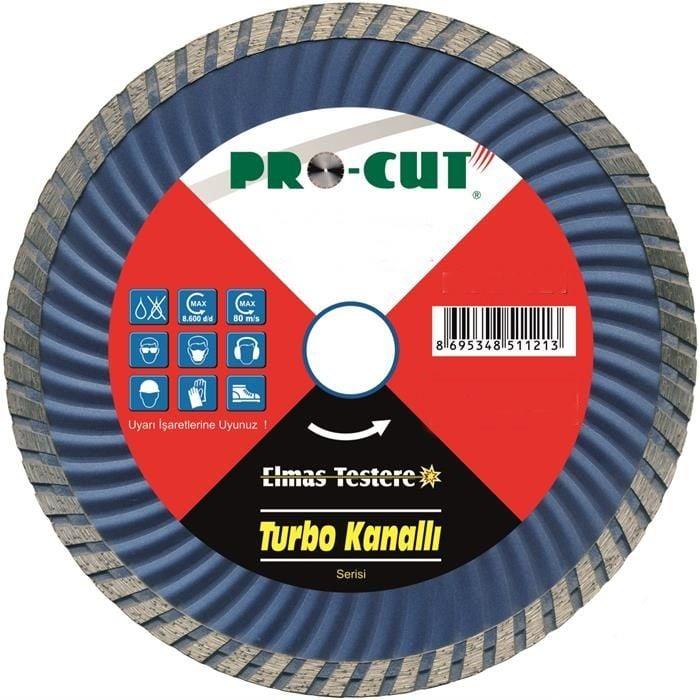 Pro-Cut 180 mm Turbo Kanallı Beton Tuğla Kesme Testeresi