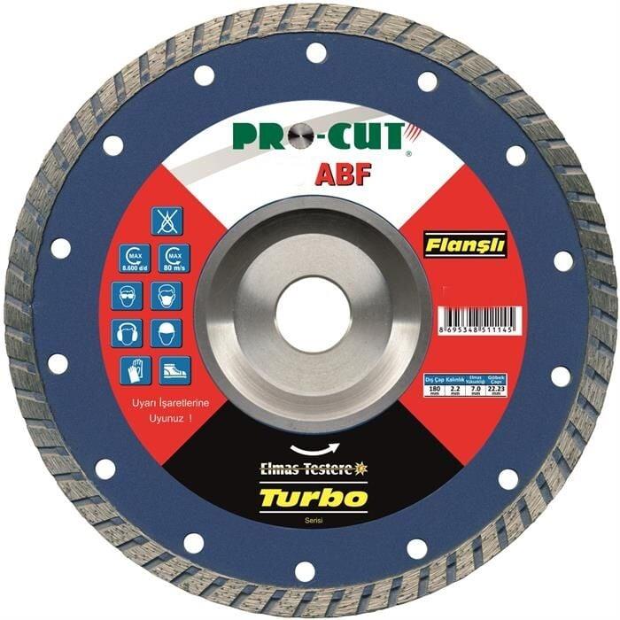 Pro-Cut 230 mm Flanşlı Turbo Elmas Testere