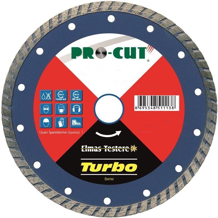 Pro-Cut 230 mm Turbo Elmas Testere