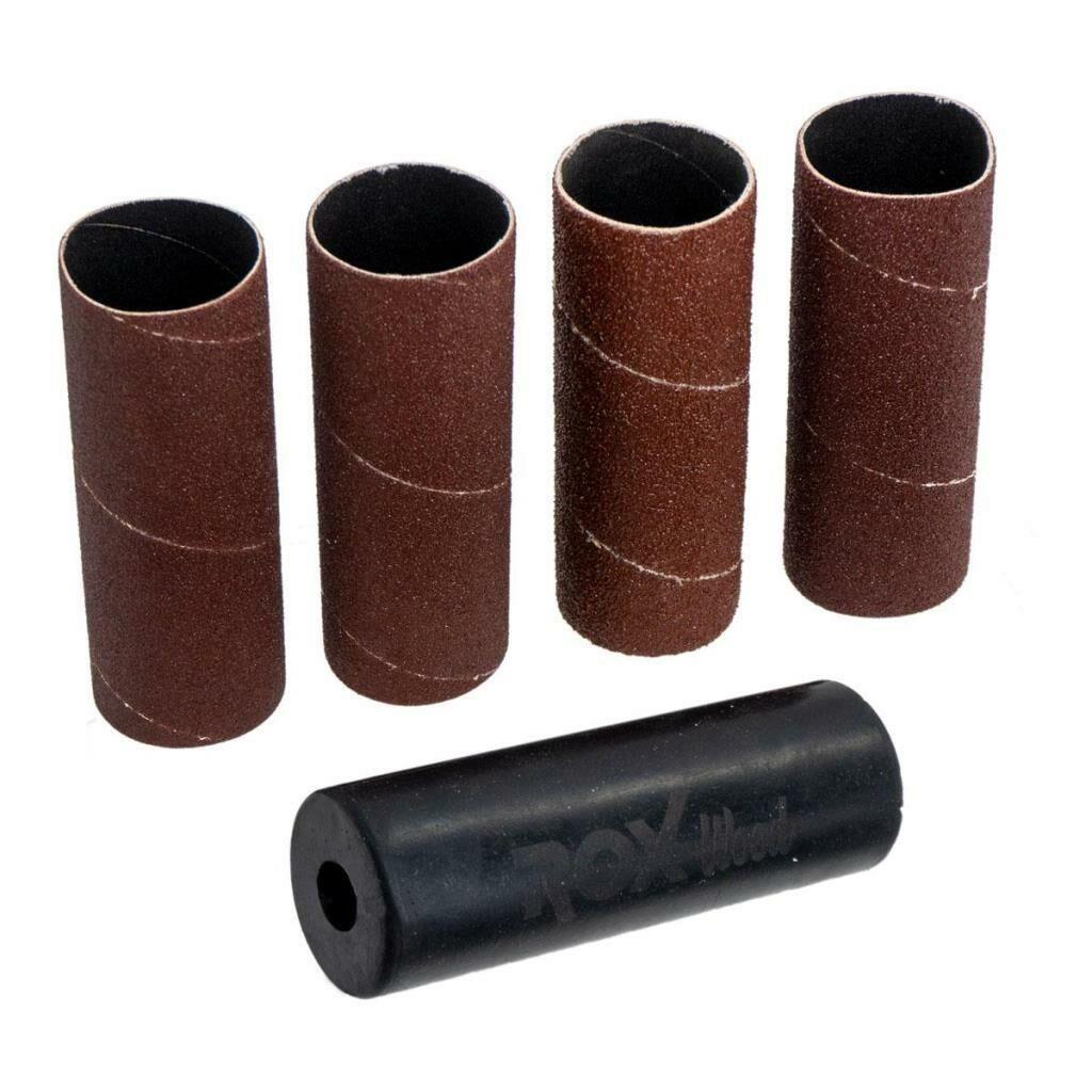 Silindir Zımpara Yedek Seti 38x115 mm | Kauçuk Silindir ve Zımpara Seti | Rox Wood 0197