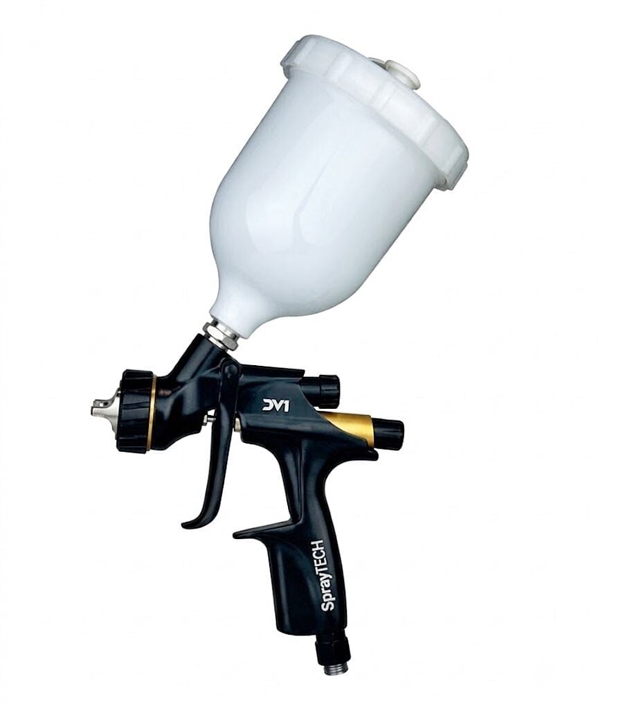 SPRAYTECH DV1 1.3 mm Üstten Depolu Boya Tabancası | Profesyonel Boya Püskürtme Tabancası