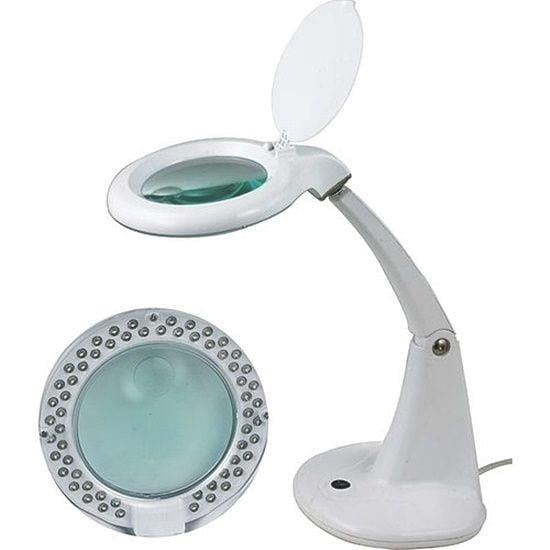 Steweld 8093LED Led Işıklı Masaüstü Büyüteç 3+12 X