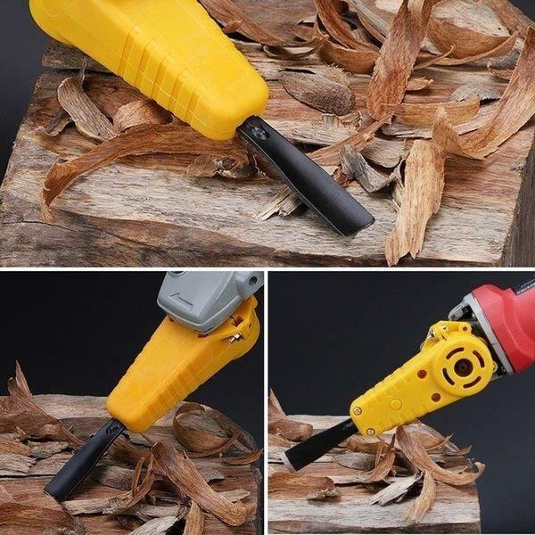 Taşlama Makinesi Iskarpela Aparatı | Keski Adaptörü 115 mm | Rox Wood 0096