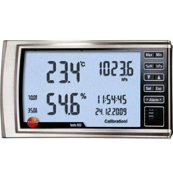 Testo 622 Nem Sıcaklık ve Basınç Ölçer (ALARMLI)