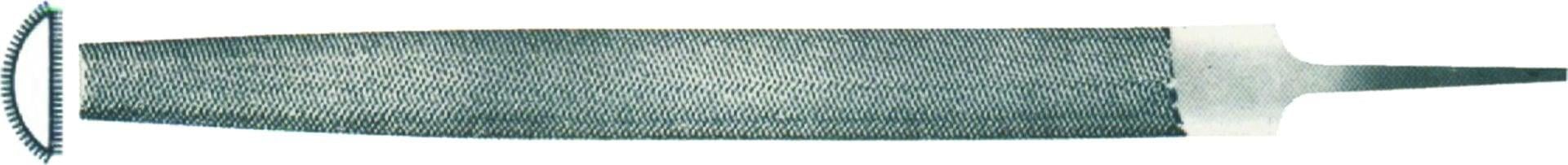 Three Files Yarım Yuvarlak Eğe - İnce 4''- 12 Adet