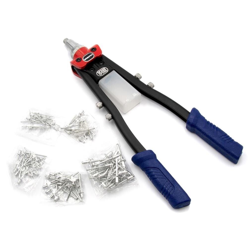 WORKPRO WP225001 Kollu Profesyonel Perçin Tabancası  400 mm + 100 Adet Perçin