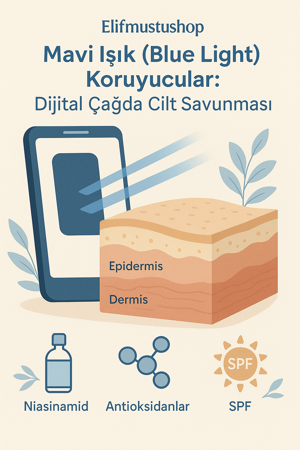 Mavi Işık (Blue Light) Koruyucular: Dijital Çağda Cilt Savunması