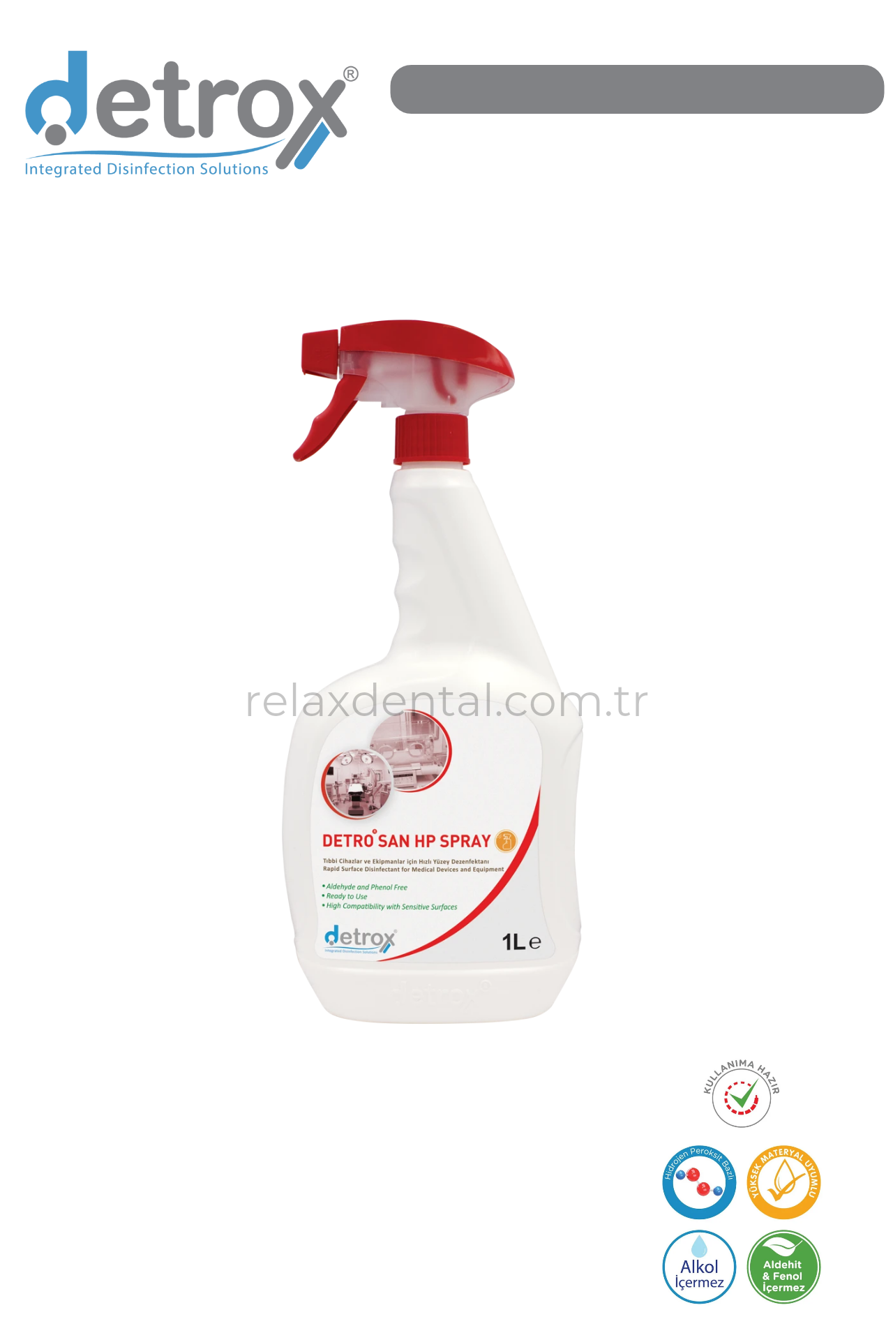 Detro San Hp Spray 1 Lt 