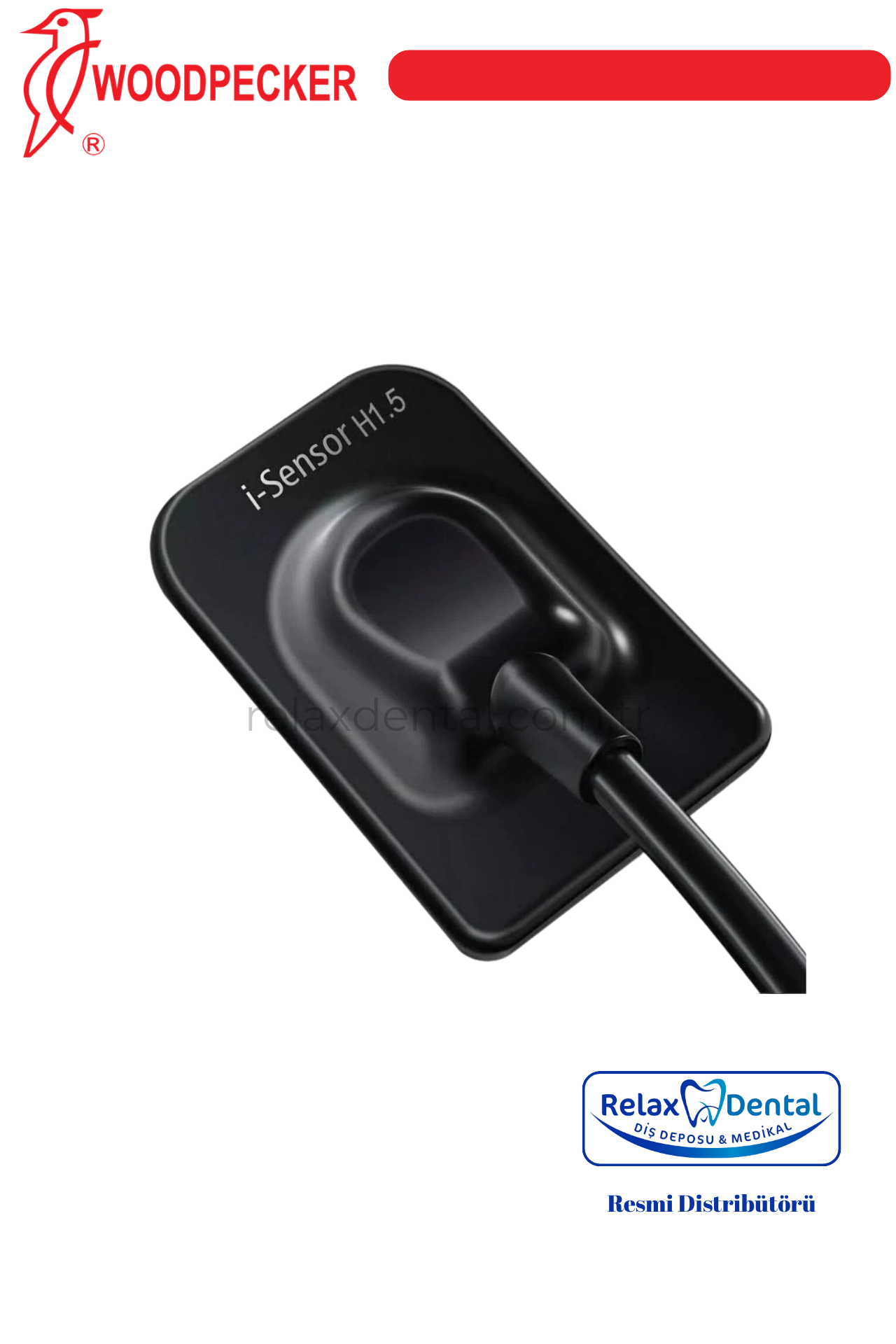Woodpecker İ-Sensör H1.5 Dijital İntraoral X-Ray Sensörü Rvg