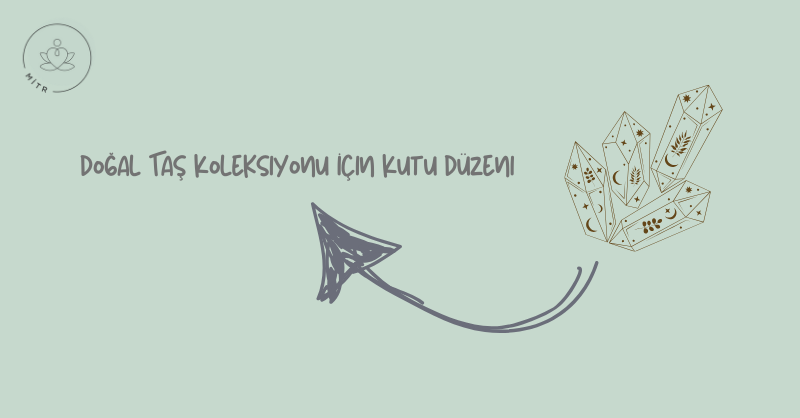 Doğal Taş Koleksiyonu İçin Kutu Düzeni