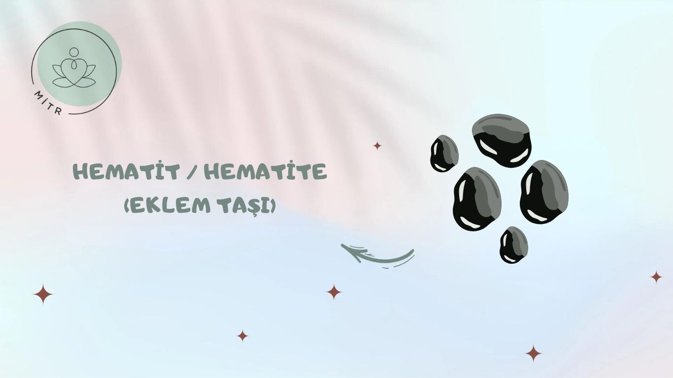 Hematit / Hematite (Eklem Taşı)