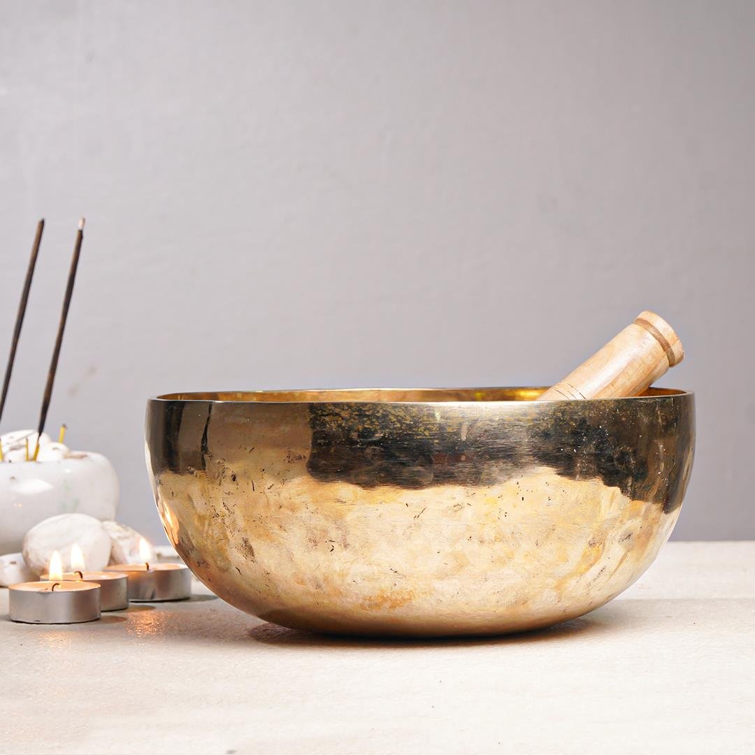 18 cm El Yapımı Tibet Çanı