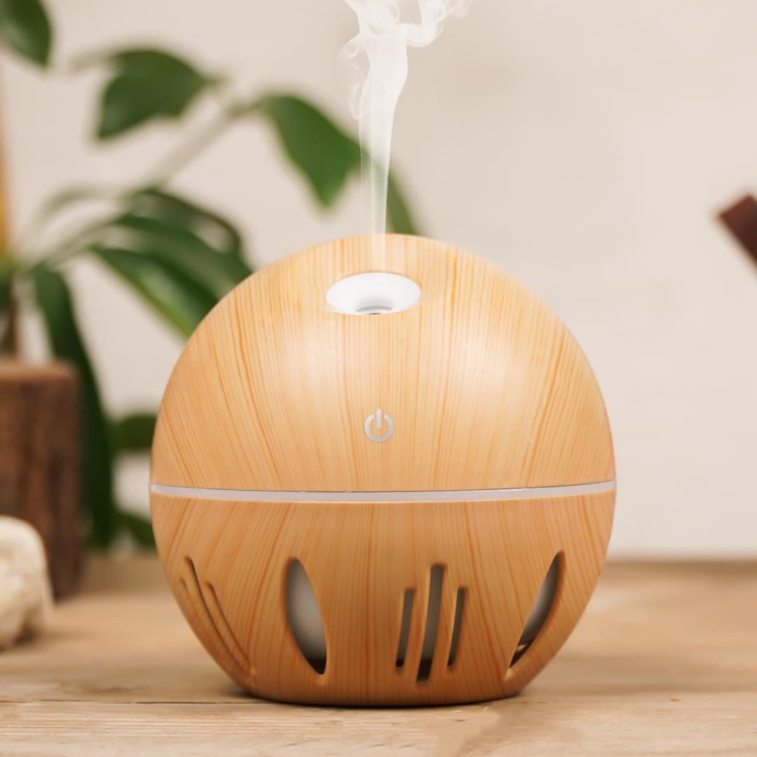 Açık Kahve Mini Aromalı Difüzör (Nemlendirici