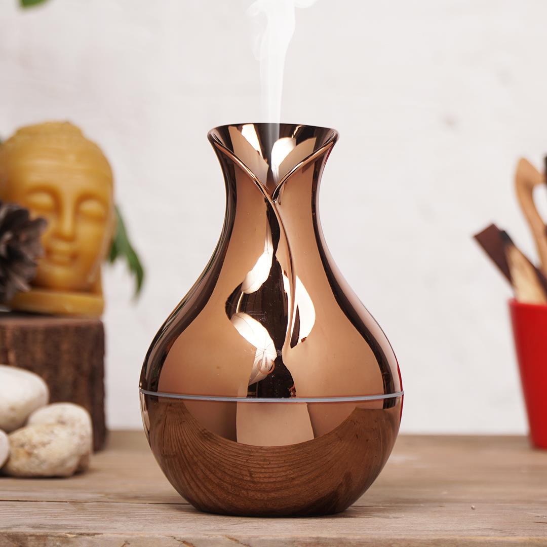 Açık Kahverengi Mini Aroma Difüzörü (Nemlendirici