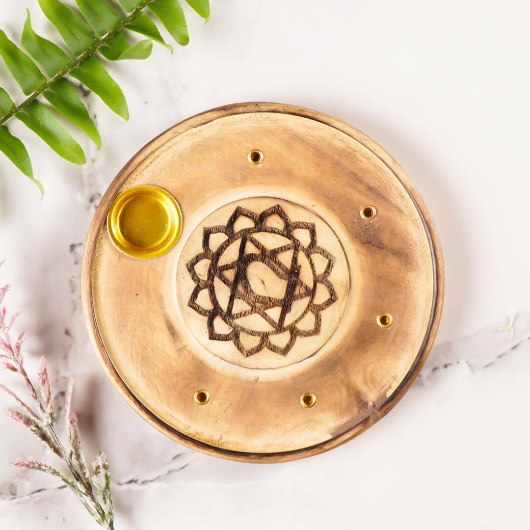 Anahata Çakra Temalı Konik ve Çubuk Tütsülük