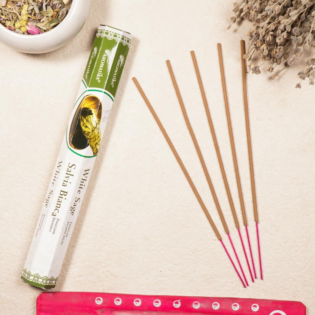 Aromatika Adaçayı Aromalı Premium Çubuk Tütsü