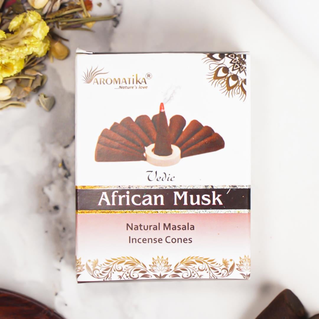 Aromatika Afrika Musku Kokulu Konik Tütsü