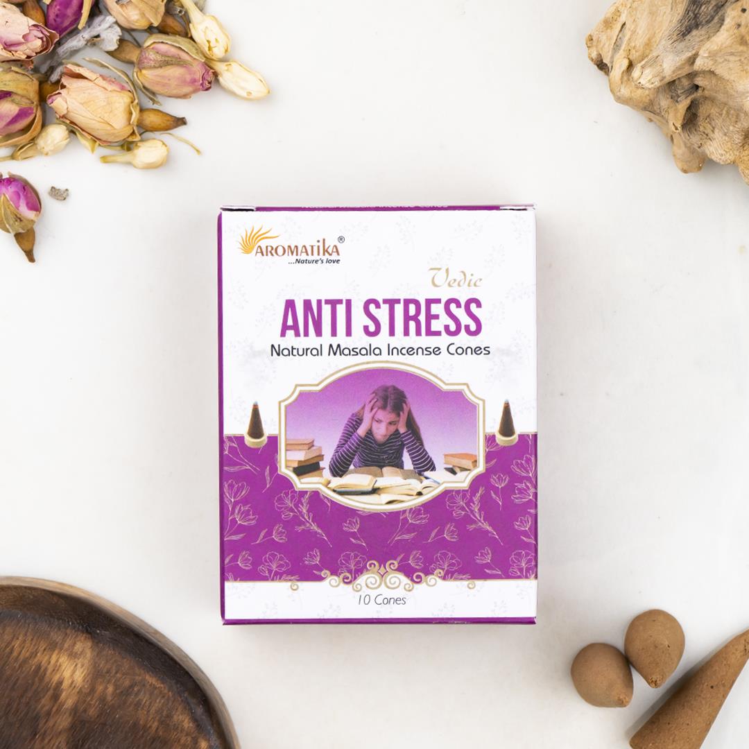 Aromatika Anti Stress Aromalı Konik Tütsü