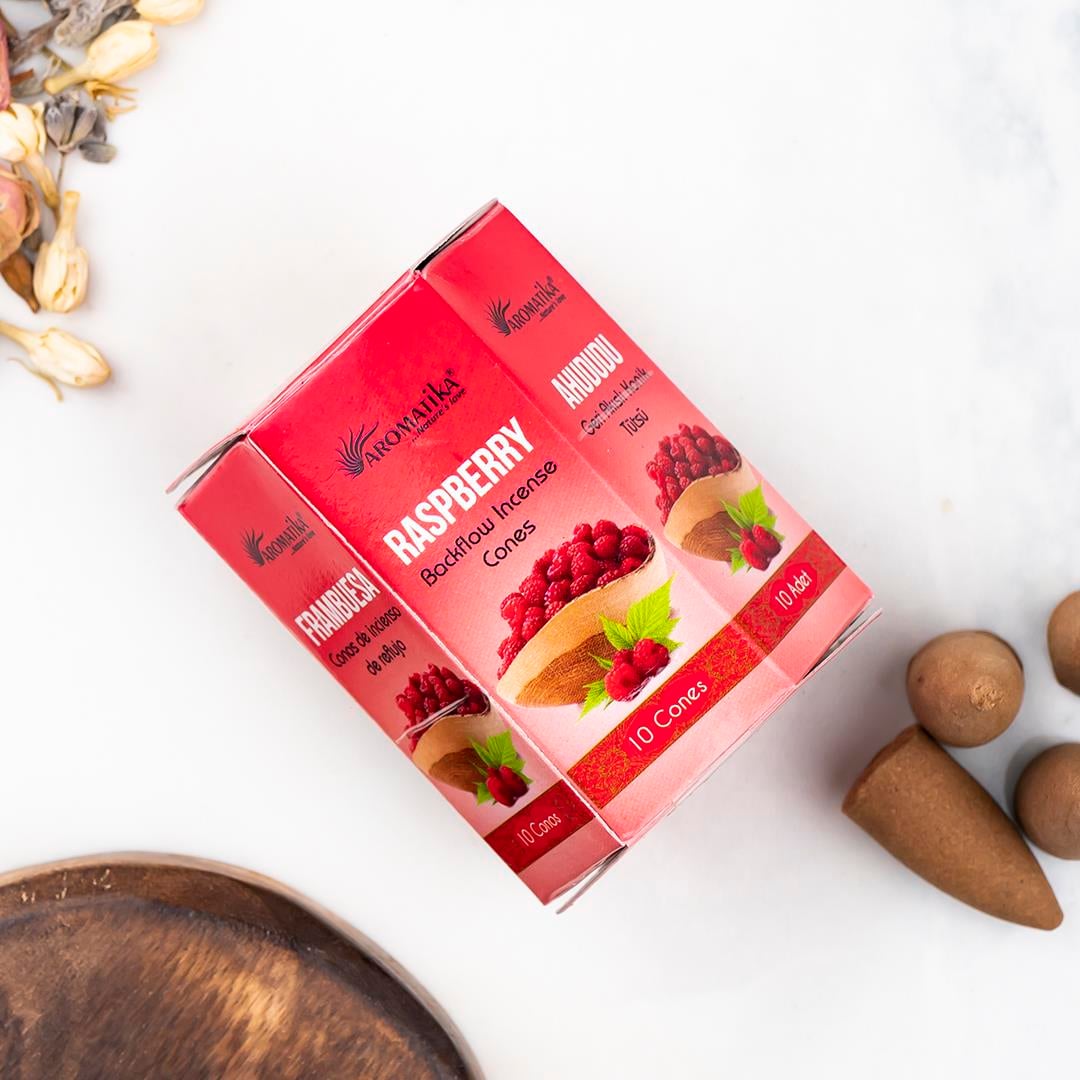 Aromatika Böğürtlen Aromalı Geri Akışlı Şelale Tütsü